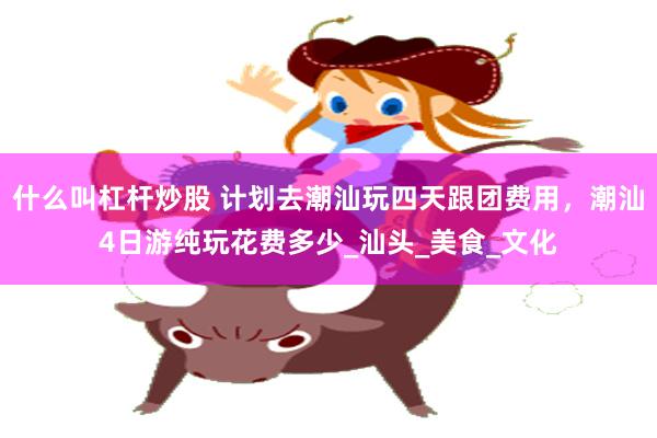 什么叫杠杆炒股 计划去潮汕玩四天跟团费用，潮汕4日游纯玩花费多少_汕头_美食_文化
